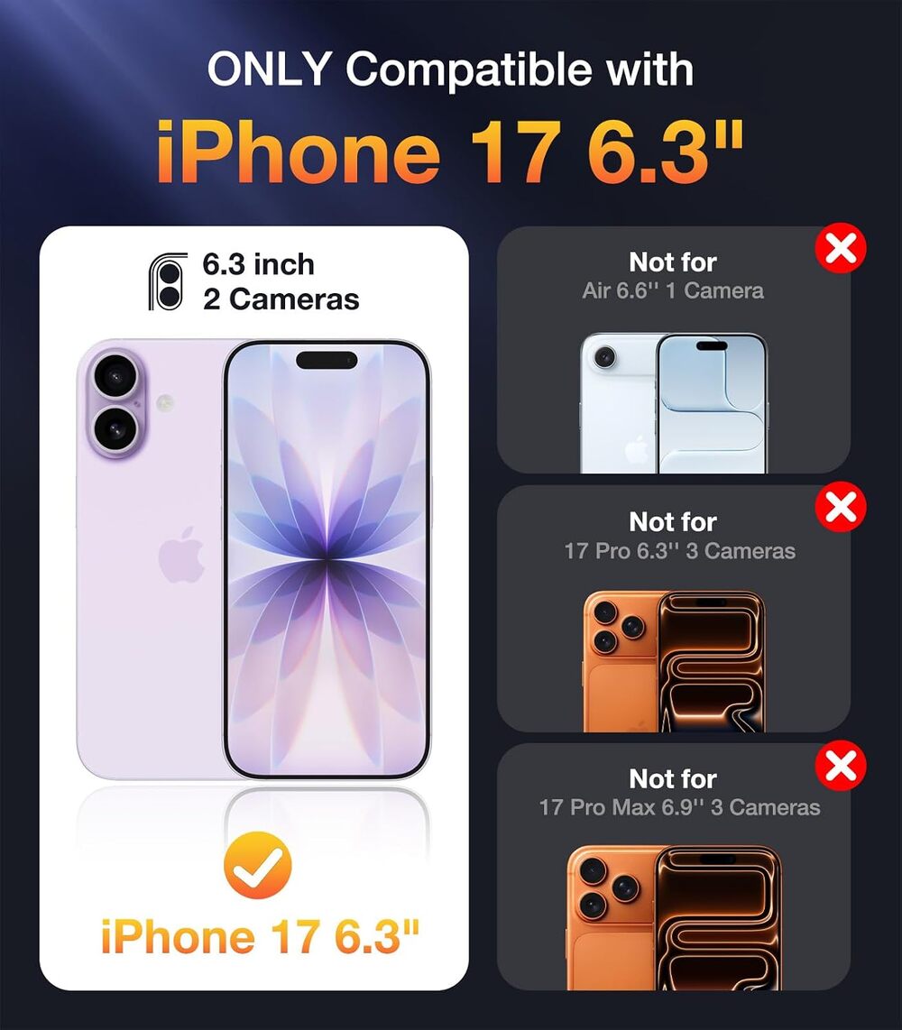 Diaclara Magnetic Designed for iPhone 17 Case